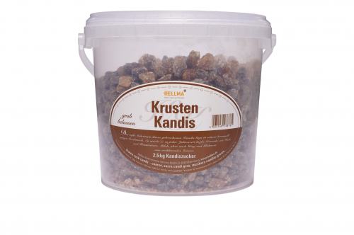 Preview: Krustenkandis braun 2 x 2,5kg Eimer